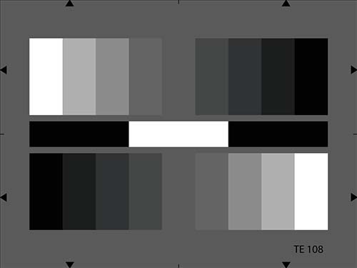 9階灰度卡用于電子攝像機(jī)色調(diào)再現(xiàn)性評(píng)估
